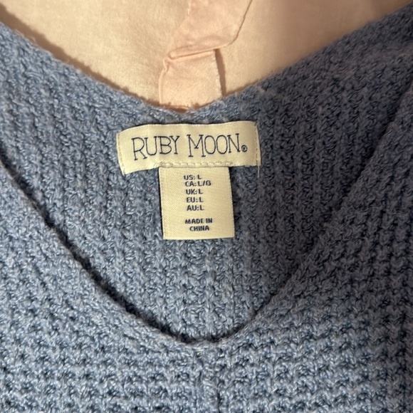 Ruby Moon Blue Sweater - Picture 2 of 4